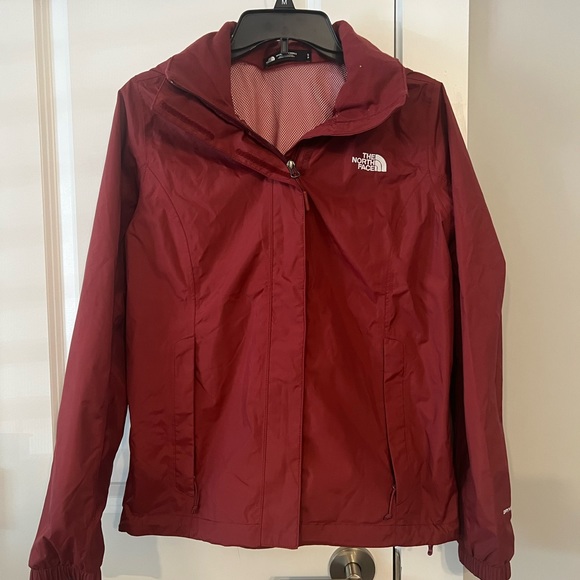 Red Northface Rain coat - Picture 4 of 6